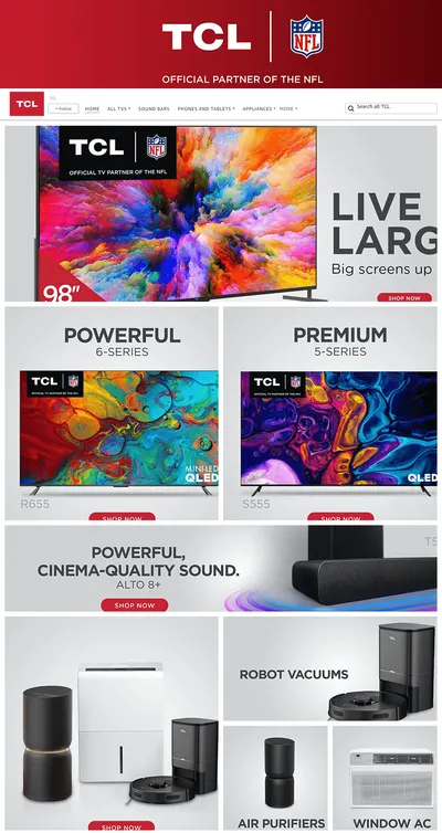 Brand Store for Amazon.com  TCL