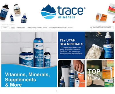 Brand Store for Amazon.com  TRACE MINERALS RESEARCH