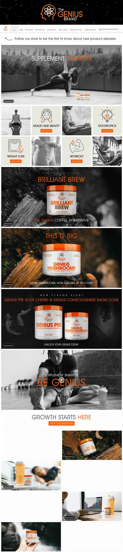 Brand Store for Amazon.com  The Genius Brand