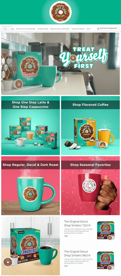 Brand Store for Amazon.com  The Original Donut Shop