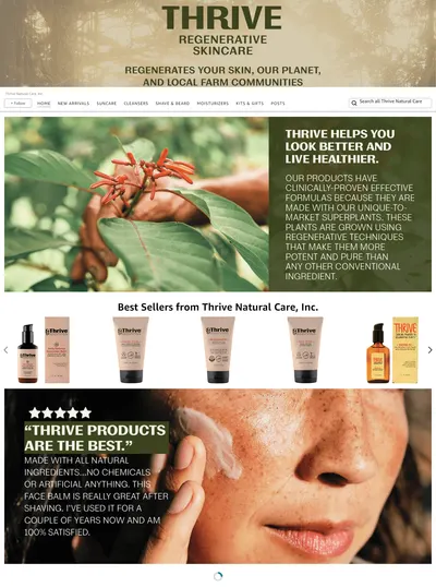 Brand Store for Amazon.com  Thrive Natural Care