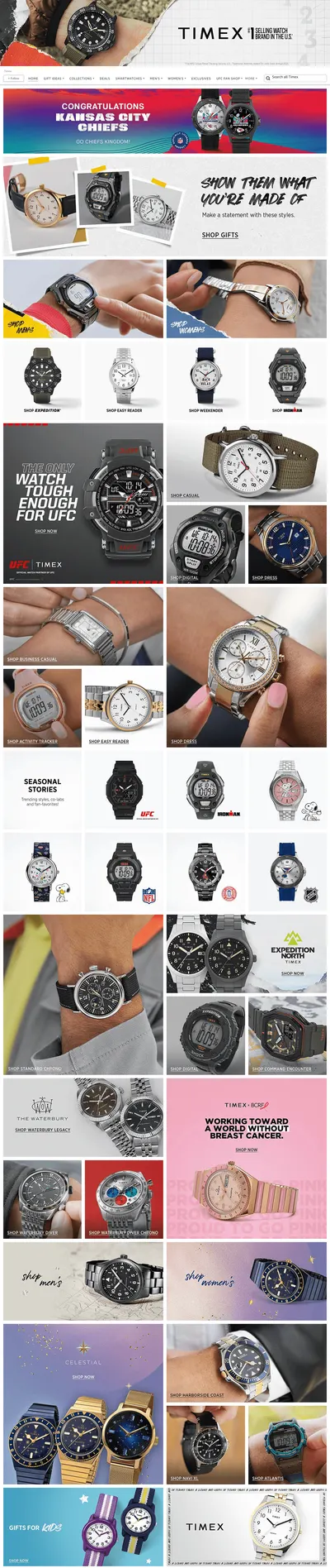 Brand Store for Amazon.com  Timex