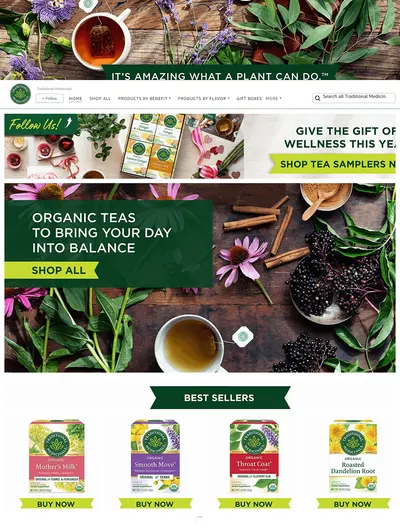 Brand Store for Amazon.com  Traditional Medicinals