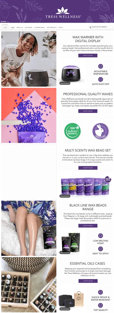 Brand Store for Amazon.com  Tress Wellness