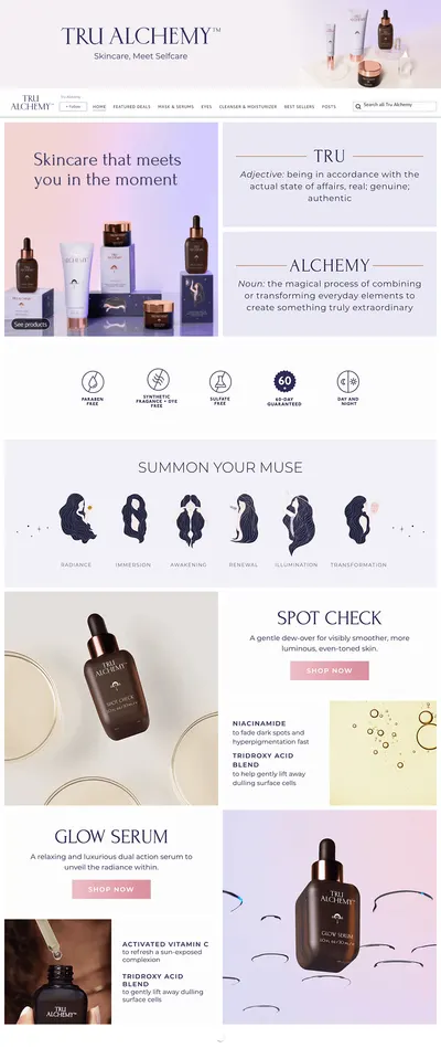 Brand Store for Amazon.com  Tru Alchemy
