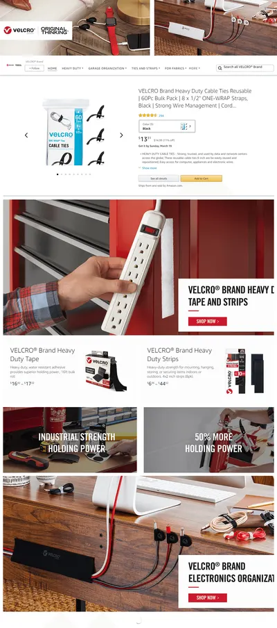 Brand Store for Amazon.com  VELCRO® Brand