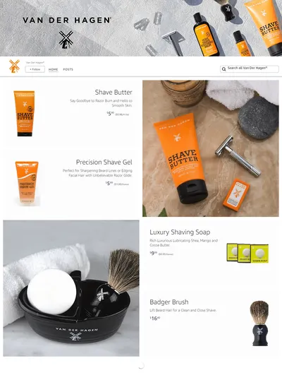 Brand Store for Amazon.com  Van Der Hagen®