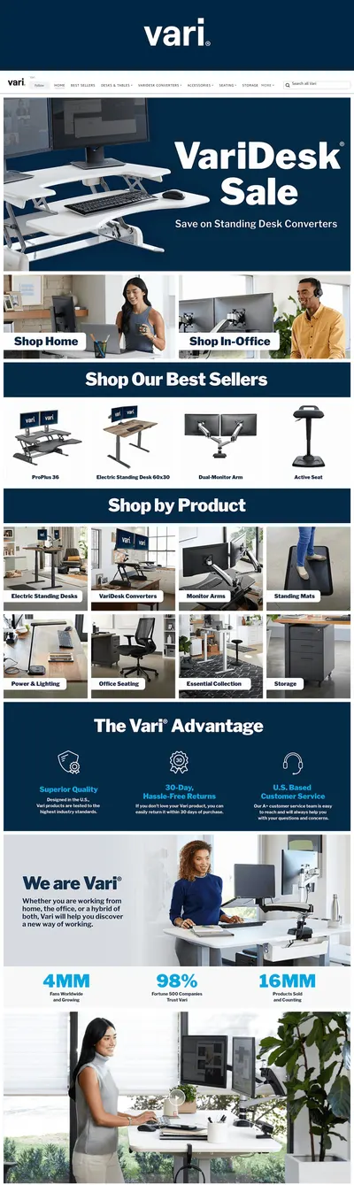 Brand Store for Amazon.com  Vari