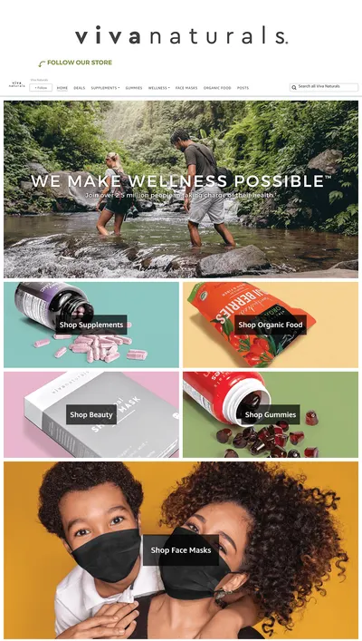 Brand Store for Amazon.com  Viva Naturals
