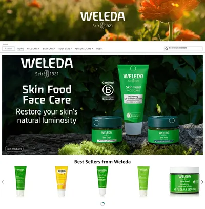 Brand Store for Amazon.com  Weleda