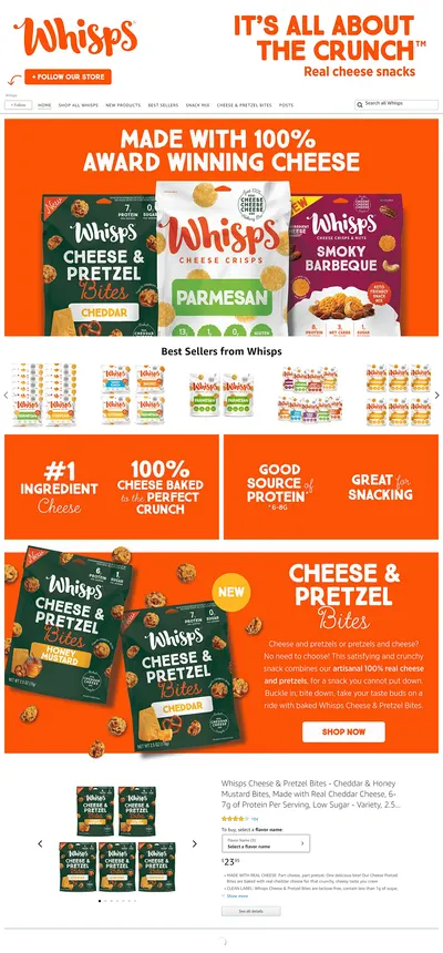 Brand Store for Amazon.com  Whisps