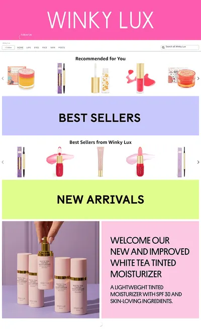 Brand Store for Amazon.com  Winky Lux