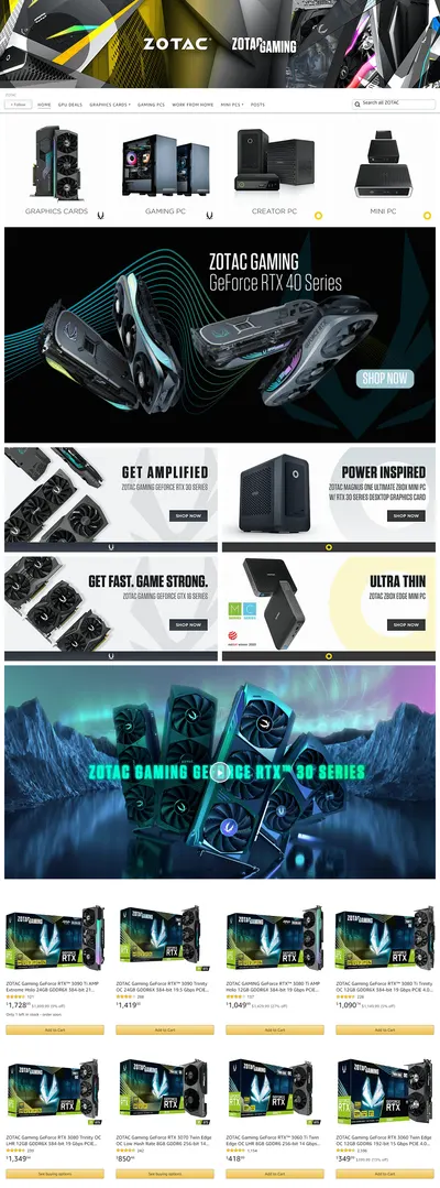 Brand Store for Amazon.com  ZOTAC