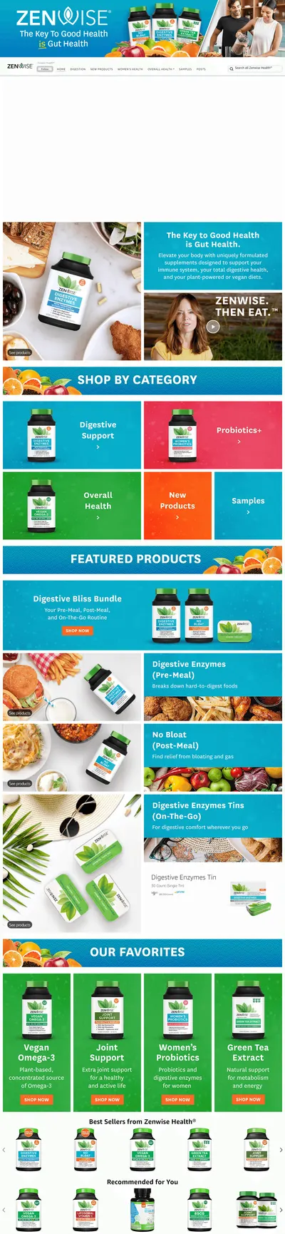 Brand Store for Amazon.com  Zenwise Health®