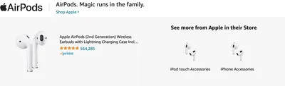 Sponsored Brands Ads for Amazon.com   airpods pro 2