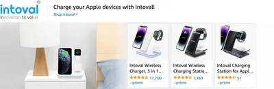 Sponsored Brands Ads for Amazon.com   apple watch charger