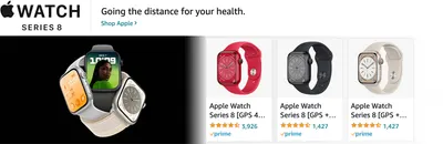 Sponsored Brands Ads for Amazon.com   apple watch series 8