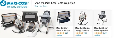 Sponsored Brands Ads for Amazon.com   baby swing