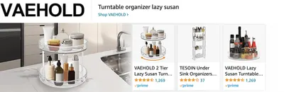 Sponsored Brands Ads for Amazon.com   bathroom organizer