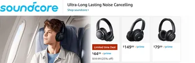 Sponsored Brands Ads for Amazon.com   bluetooth headphones