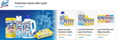 Sponsored Brands Ads for Amazon.com   clorox wipes