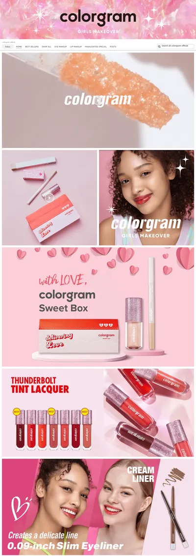 Brand Store for Amazon.com  colorgram official