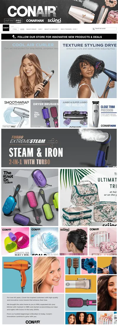 Brand Store for Amazon.com  conair