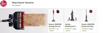 Sponsored Brands Ads for Amazon.com   cordless vacuum cleaner