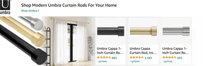 Sponsored Brands Ads for Amazon.com   curtain rods