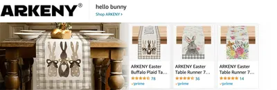 Sponsored Brands Ads for Amazon.com   easter decorations