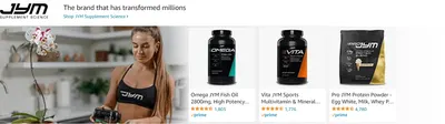 Sponsored Brands Ads for Amazon.com   fish oil