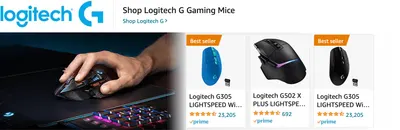 Sponsored Brands Ads for Amazon.com   gaming mouse