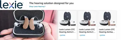Sponsored Brands Ads for Amazon.com   hearing aids
