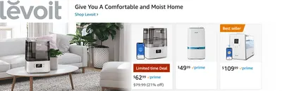 Sponsored Brands Ads for Amazon.com   humidifier