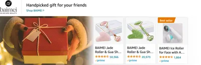 Sponsored Brands Ads for Amazon.com   ice roller for face