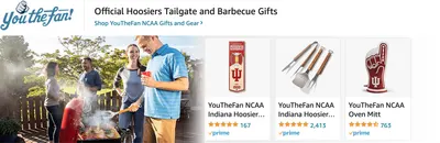 Sponsored Brands Ads for Amazon.com   indiana jones