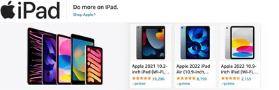 Sponsored Brands Ads for Amazon.com   ipad