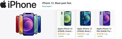 Sponsored Brands Ads for Amazon.com   iphone 11