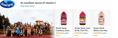 Sponsored Brands Ads for Amazon.com   juice