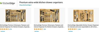 Sponsored Brands Ads for Amazon.com   kitchen organization