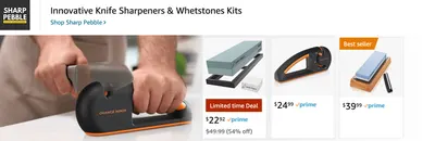 Sponsored Brands Ads for Amazon.com   knife sharpeners