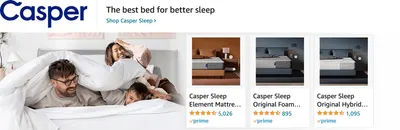 Sponsored Brands Ads for Amazon.com   mattress