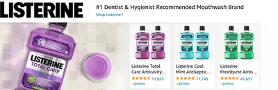 Sponsored Brands Ads for Amazon.com   mouthwash