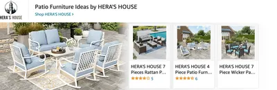 Sponsored Brands Ads for Amazon.com   patio furniture set