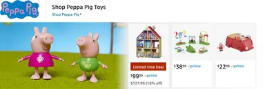 Sponsored Brands Ads for Amazon.com   peppa pig