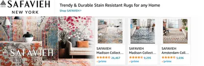 Sponsored Brands Ads for Amazon.com   rugs for living room