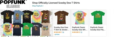 Sponsored Brands Ads for Amazon.com   scooby doo