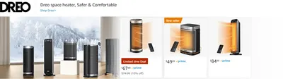 Sponsored Brands Ads for Amazon.com   space heaters for indoor use