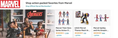 Sponsored Brands Ads for Amazon.com   spiderman no way home