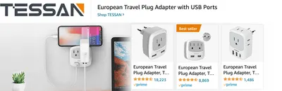 Sponsored Brands Ads for Amazon.com   travel essentials